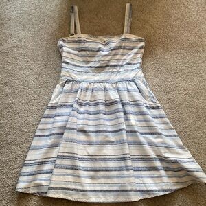 Altar’d State Small blue stripe Sundress